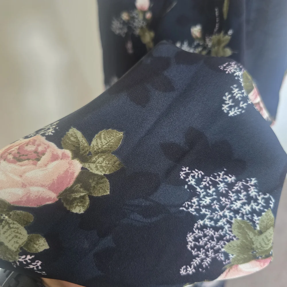 Floral Blue Dress - Picture 6 of 9
